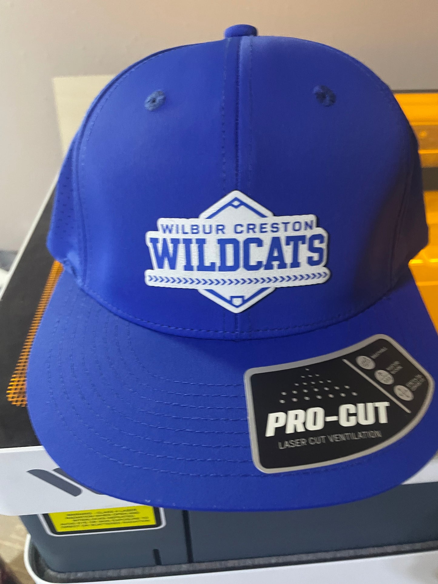 Sport-Tek® Pro-Cut Stretch-Tek Cap STC64 (with patch)