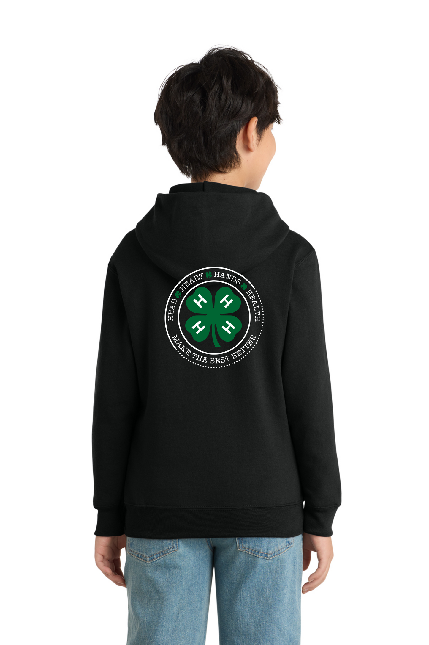 Port & Co™ Youth Core Fleece Pullover Hooded Sweatshirt PC78YH