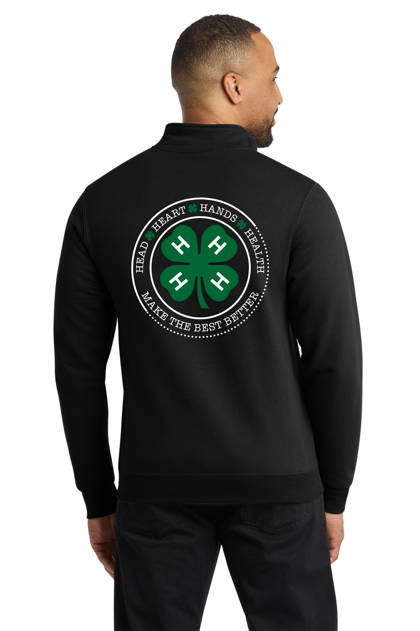 1/4 zip sweatshirt
