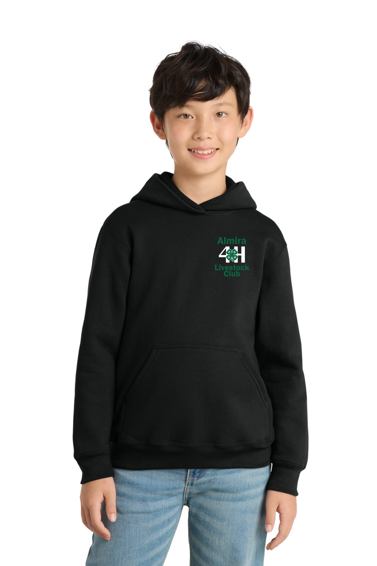Port & Co™ Youth Core Fleece Pullover Hooded Sweatshirt PC78YH