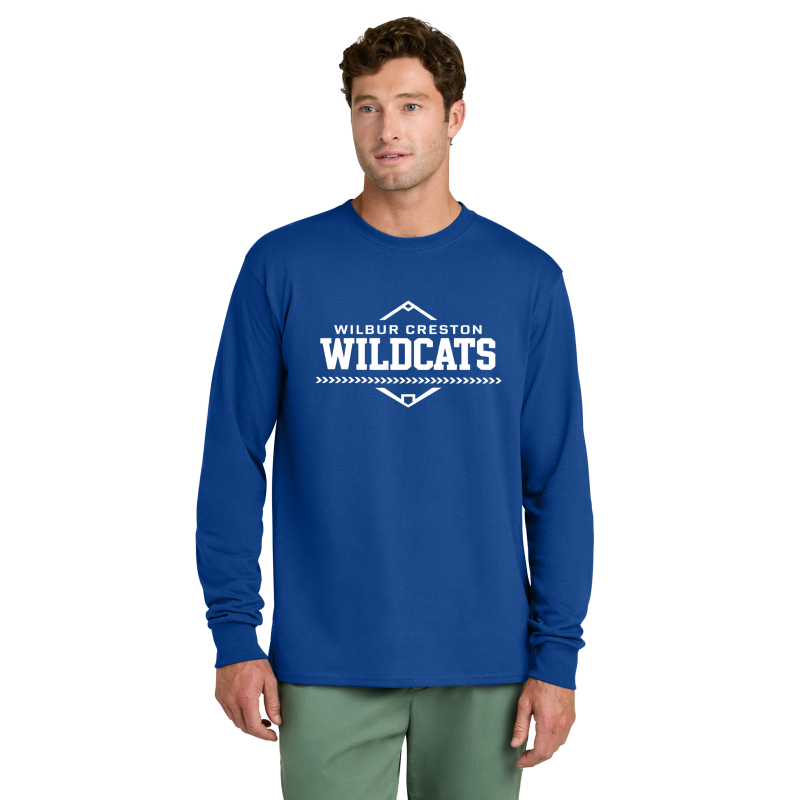 Port & Co™ Long Sleeve Core Cotton Tee