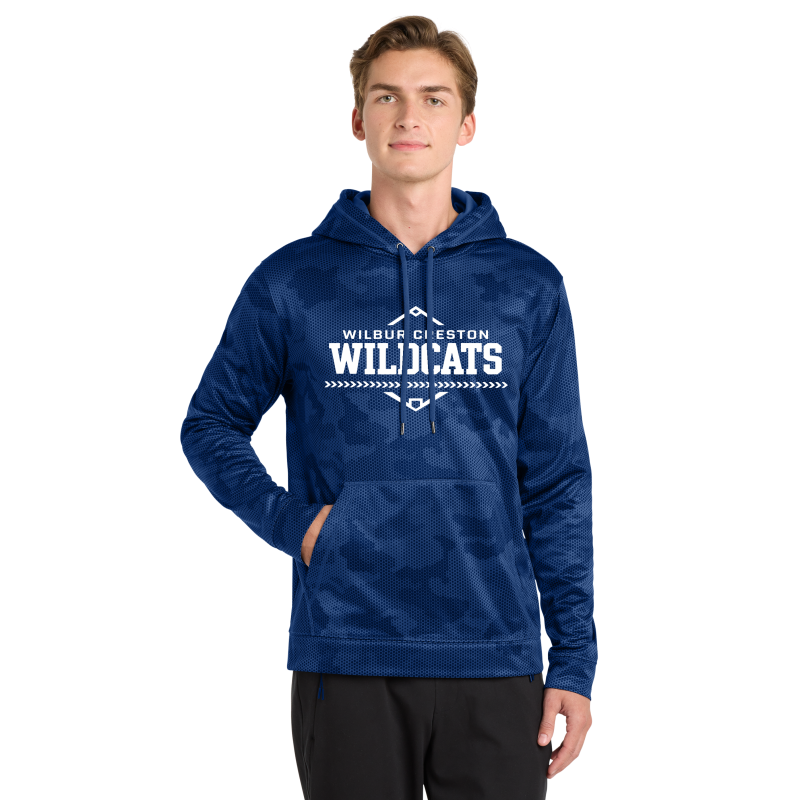 Sport-Tek® Sport-Wick® CamoHex Fleece Hooded Pullover ST240