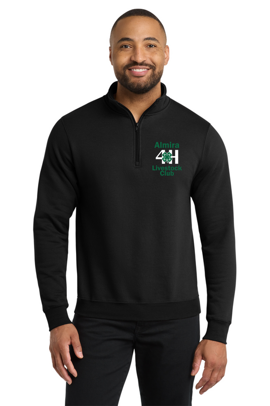 1/4 zip sweatshirt