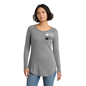 District Women's Perfect Tri Long Sleeve Tunic Tee. DT132L