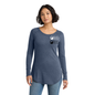 District Women's Perfect Tri Long Sleeve Tunic Tee. DT132L