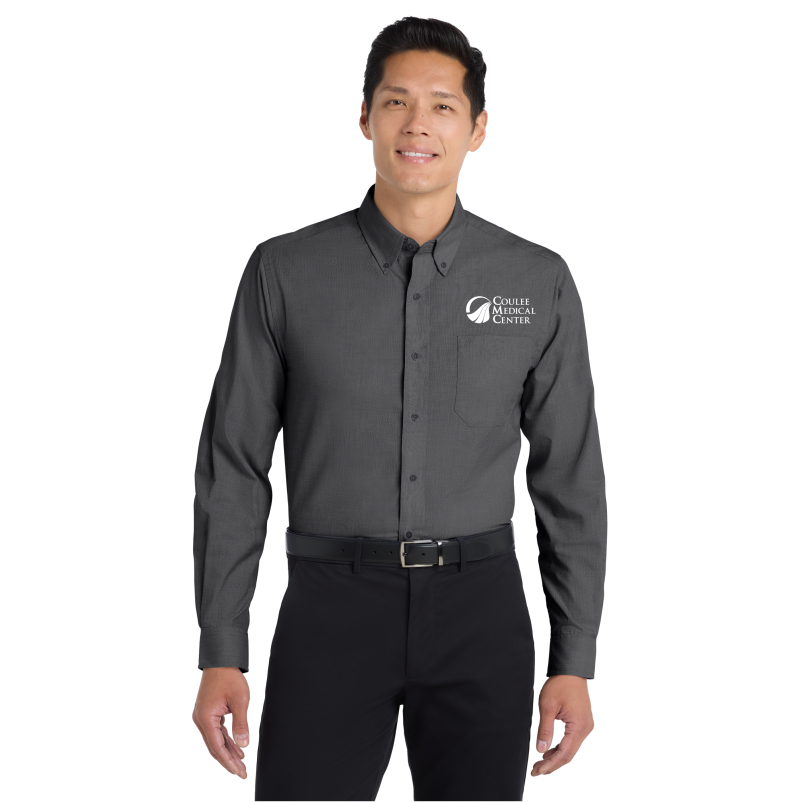 Port Authority Crosshatch Easy Care Shirt. S640